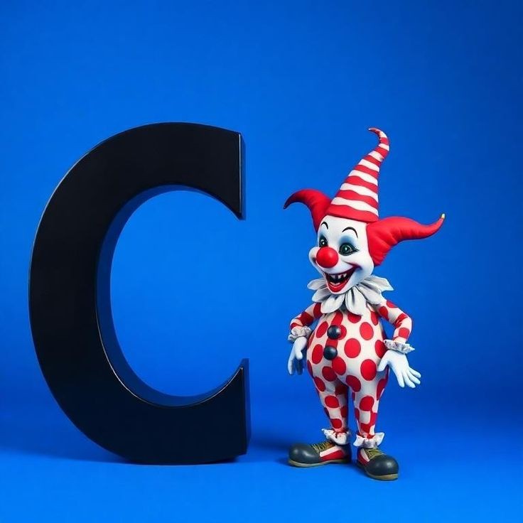Clown — litera C