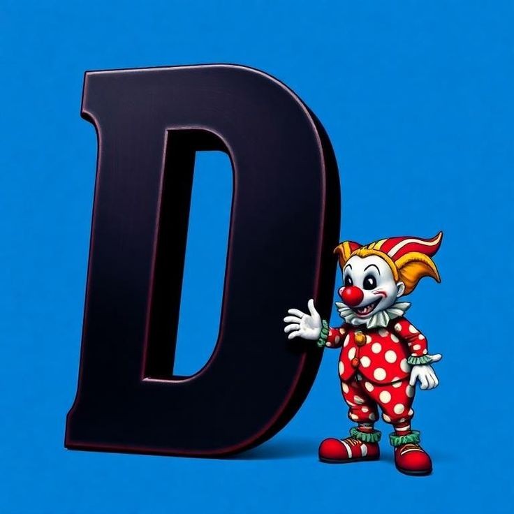 Clown — litera D