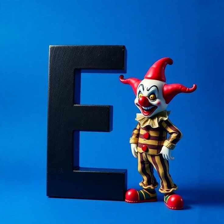 Clown — litera E