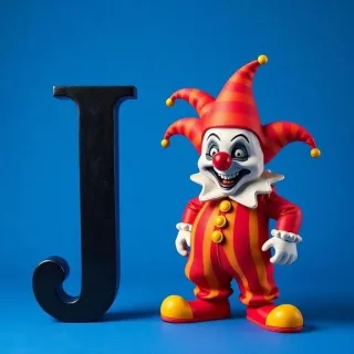Clown — litera J