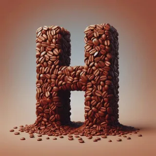 Coffee — litera H