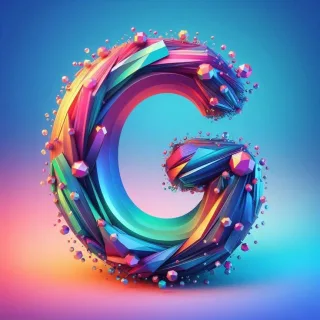 Colored crystal — litera G