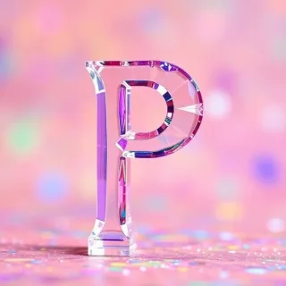 Colored glass 2 — litera P