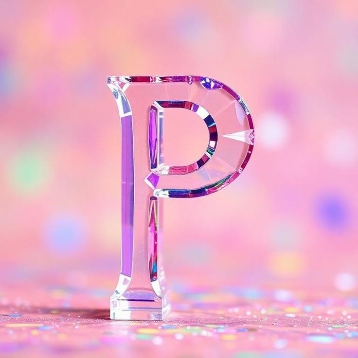 Colored glass 2 — litera P