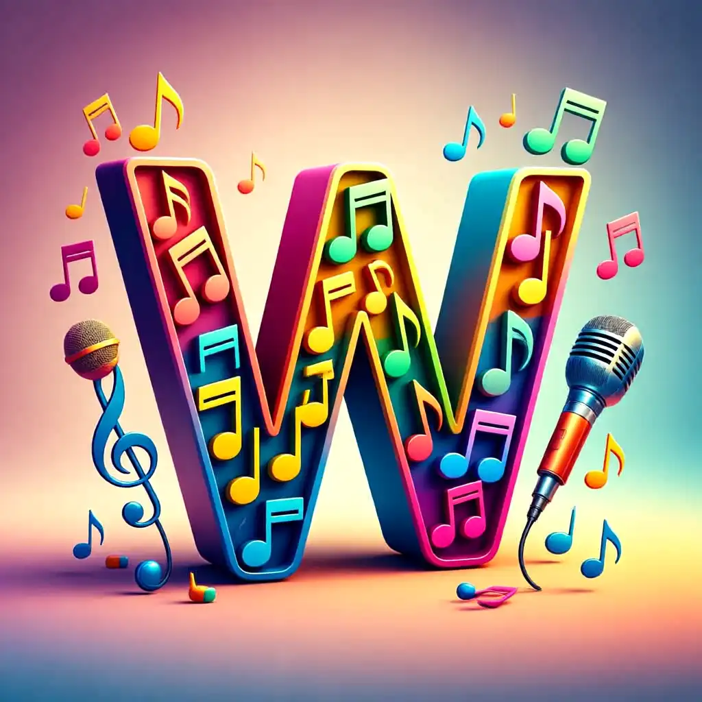 Colored microphones — litera W