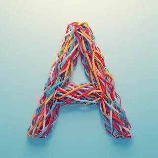 Colored ribbons