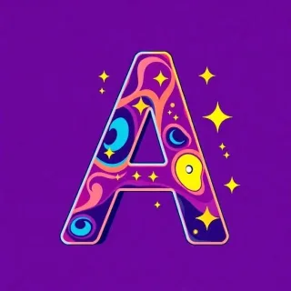 Colorful 4 — litera A