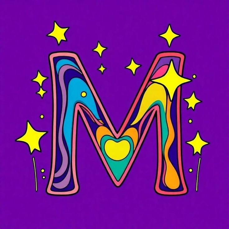 Colorful 4 — litera M