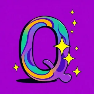 Colorful 4 — litera Q