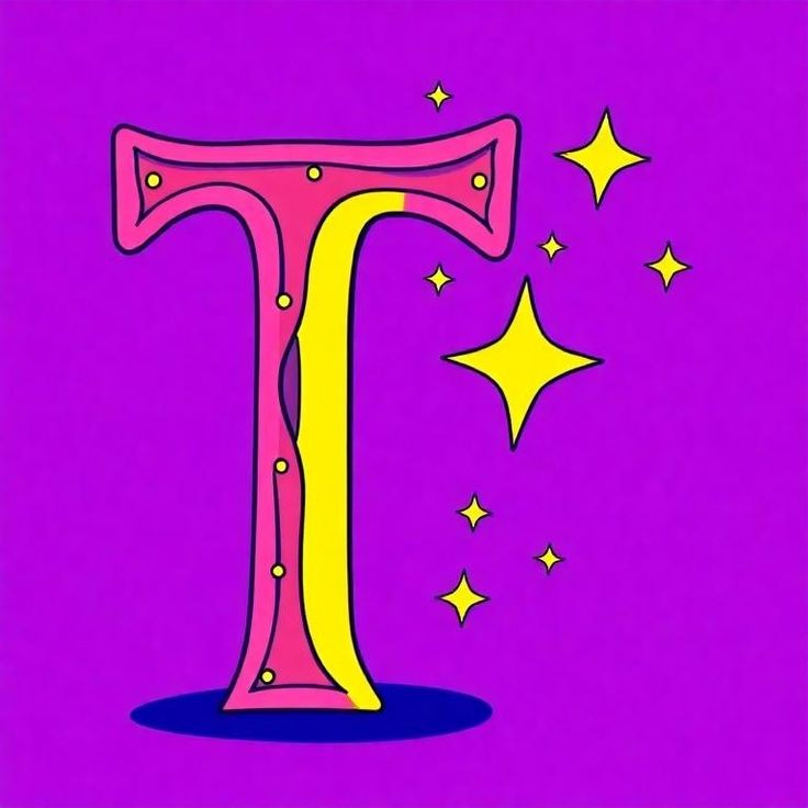 Colorful 4 — litera T