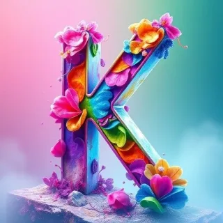 Colorful 5 — litera K