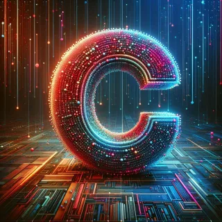Colorful Matrix 2 — litera C (wariant 2)