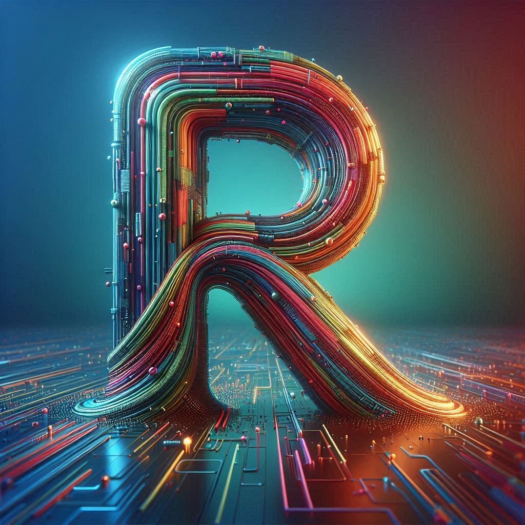 Colorful Matrix 2 — litera R