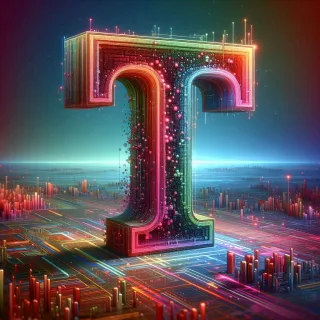 Colorful Matrix 2 — litera T