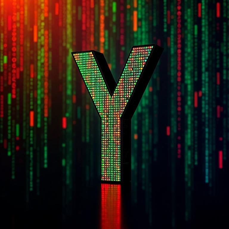 Colorful matrix — litera Y