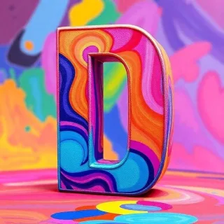 Colorful — litera D