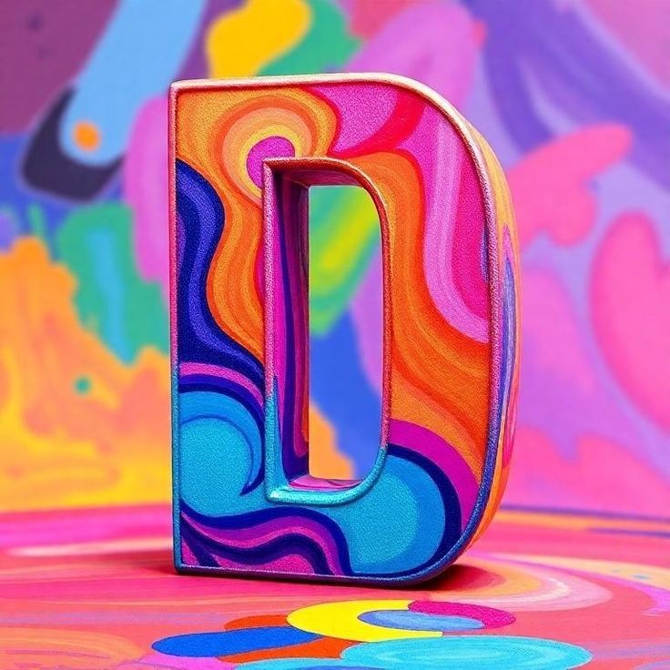 Colorful — litera D