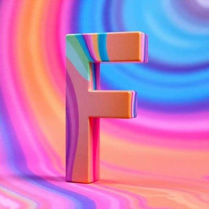 Colorful — litera F
