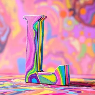 Colorful — litera L