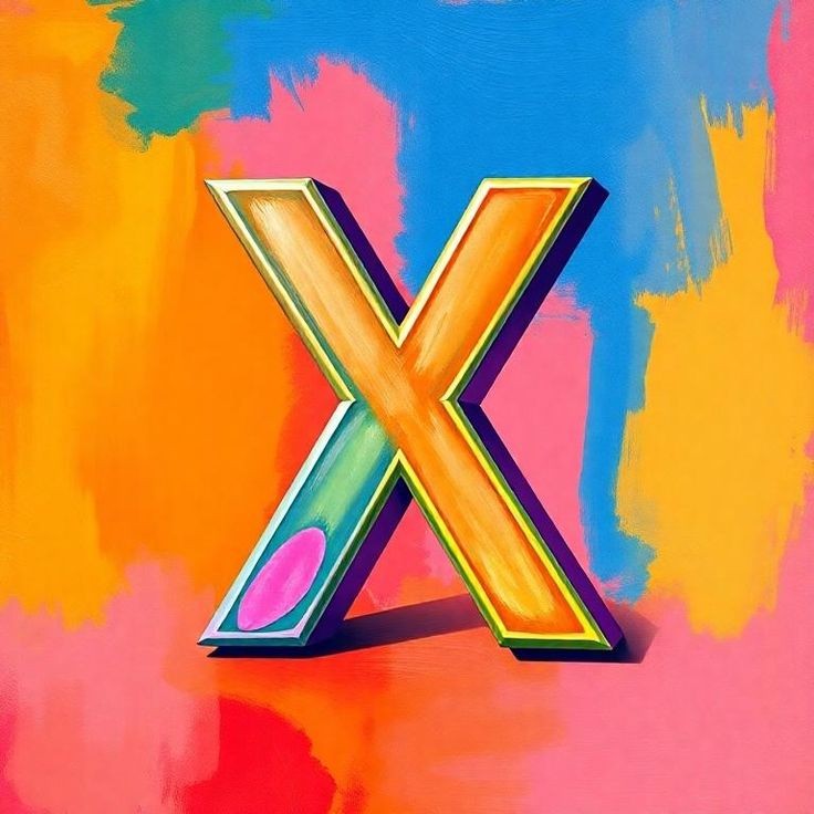 Colorful — litera X
