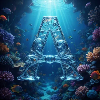 Coral reef — litera A