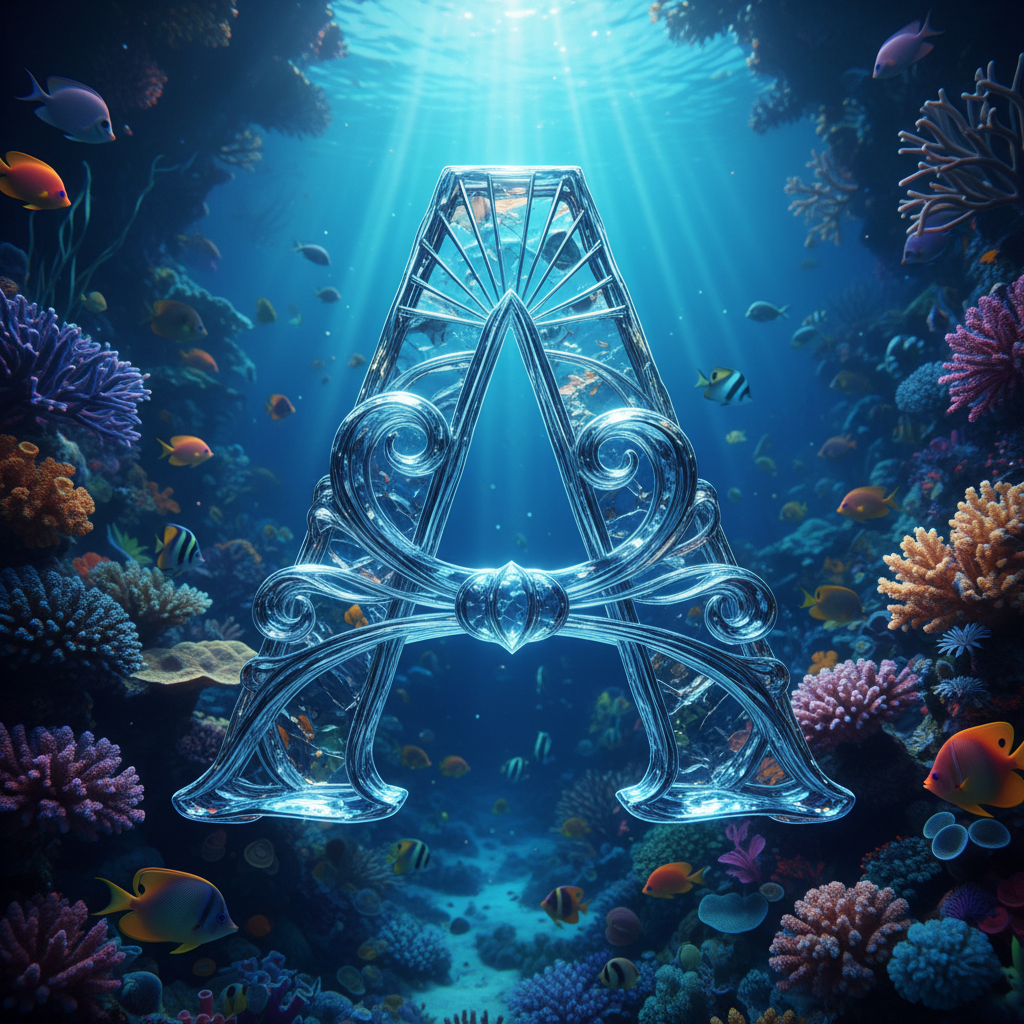 Coral reef — litera A