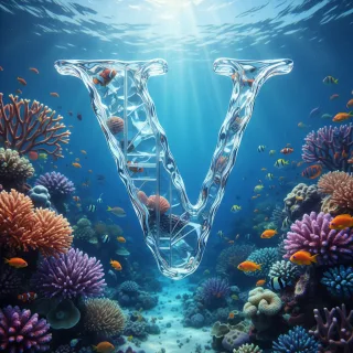 Coral reef — litera V