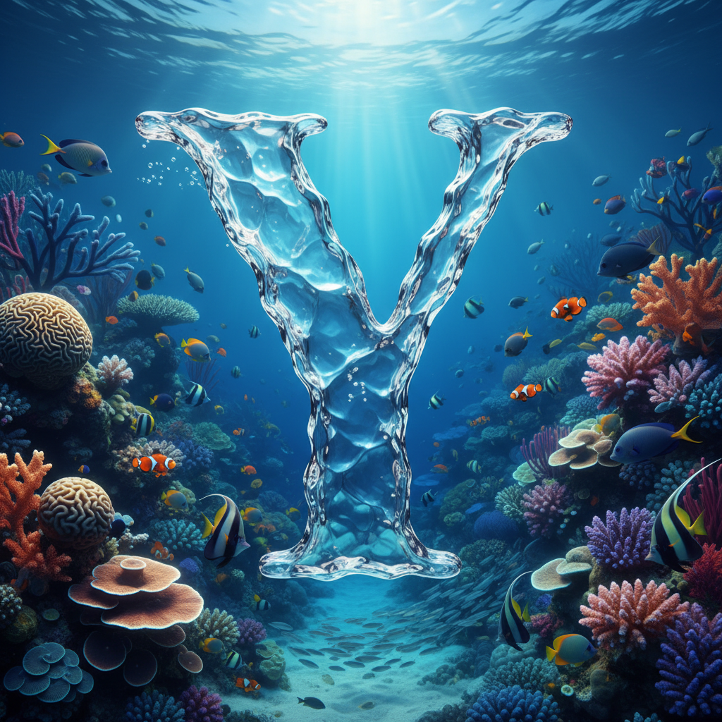 Coral reef — litera Y