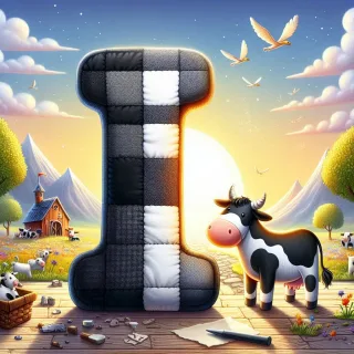 Cow — litera I