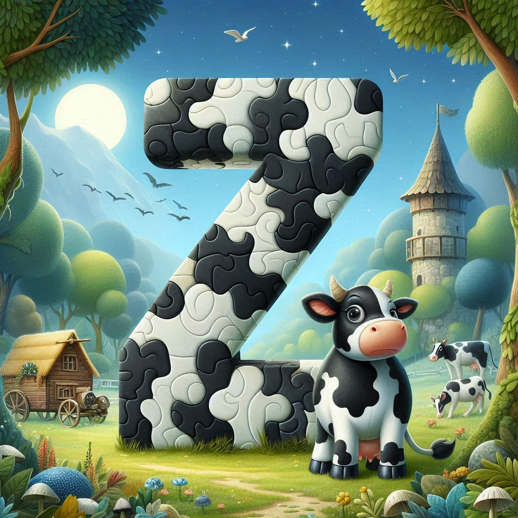 Cow — litera Z (wariant 2)