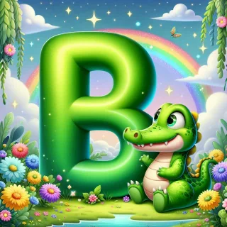 Crocodile 2 — litera B (wariant 2)