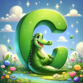 Crocodile 2 — litera C (wariant 2)