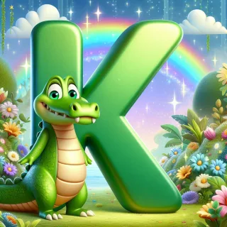 Crocodile 2 — litera K