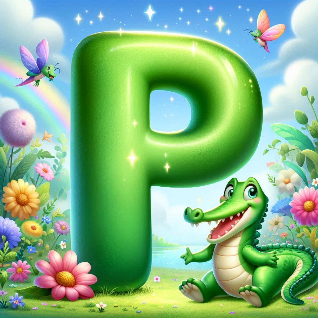Crocodile 2 — litera P (wariant 2)