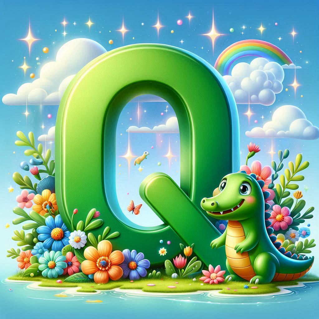 Crocodile 2 — litera Q (wariant 2)