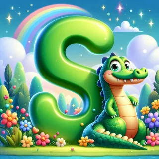 Crocodile 2 — litera S (wariant 2)