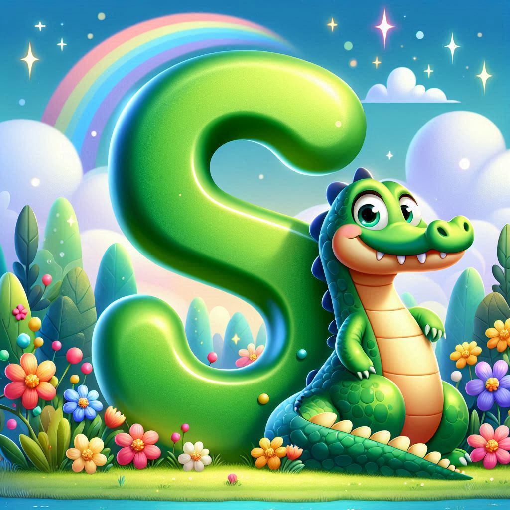 Crocodile 2 — litera S (wariant 2)