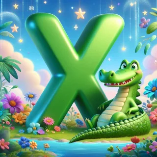 Crocodile 2 — litera X