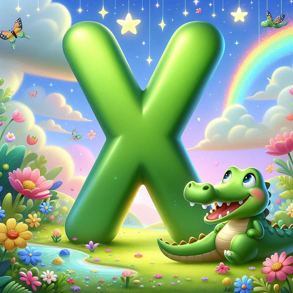 Crocodile 2 — litera X (wariant 2)