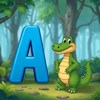 Crocodile — litera A