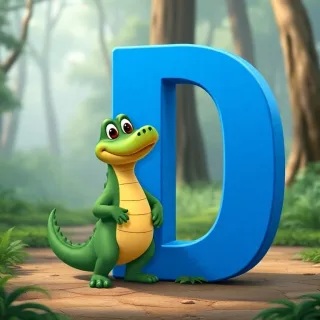 Crocodile — litera D