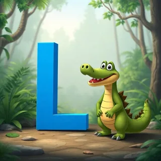 Crocodile — litera L