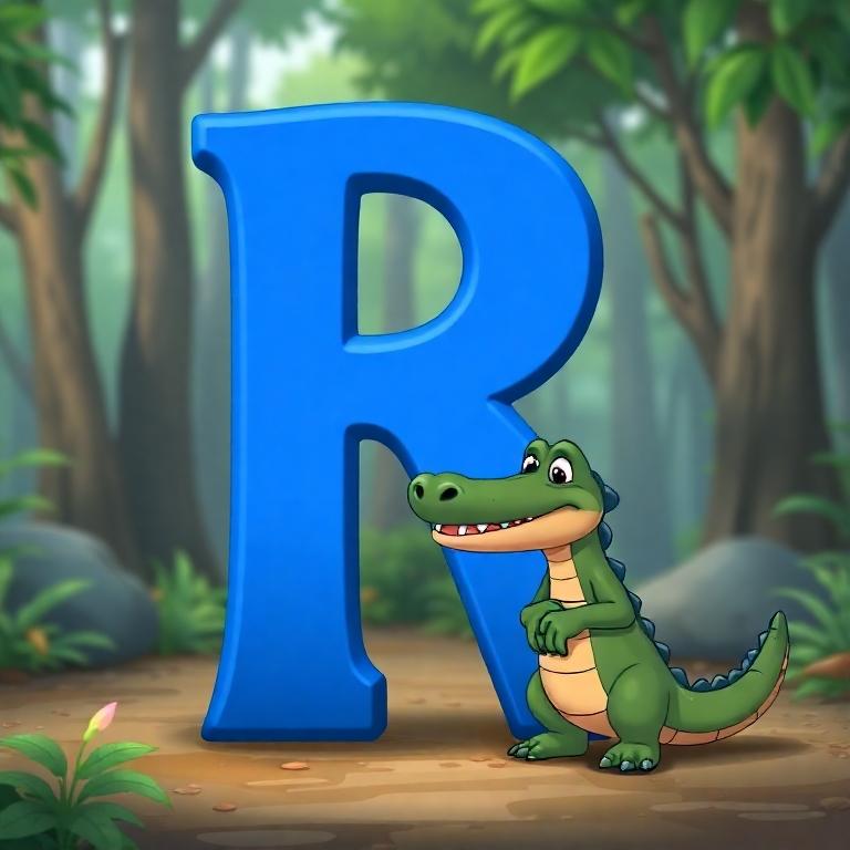 Crocodile — litera R