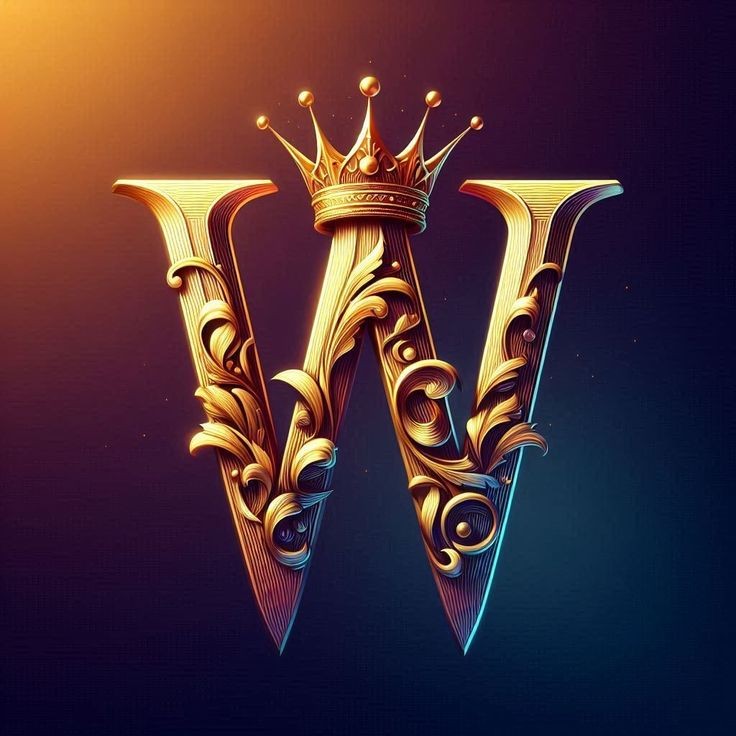 Crown — litera W