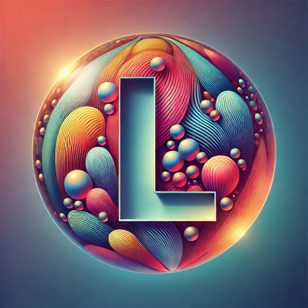 Crystal ball — litera L