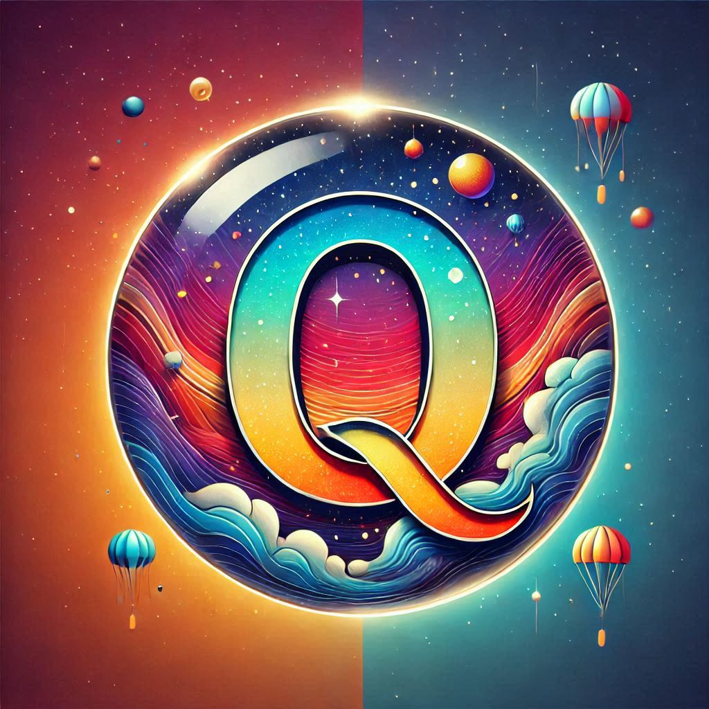 Crystal ball — litera Q