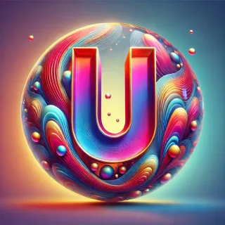 Crystal ball — litera U