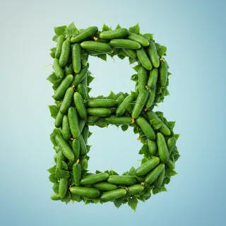 Cucumber — litera B (wariant 2)