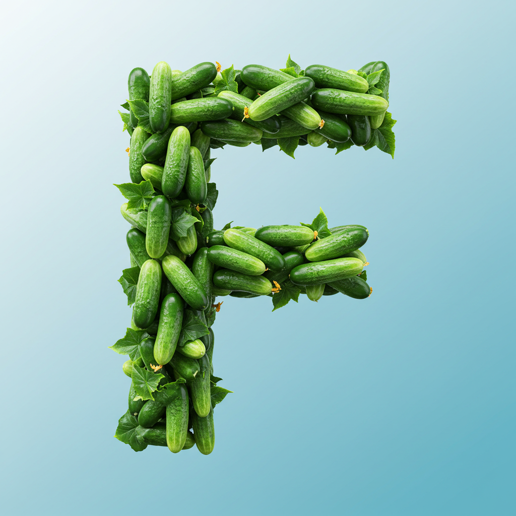 Cucumber — litera F