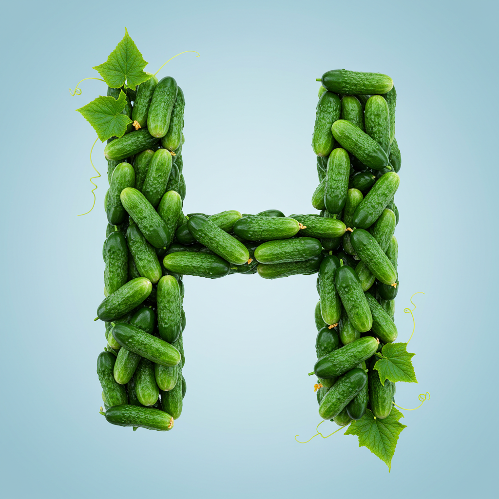 Cucumber — litera H